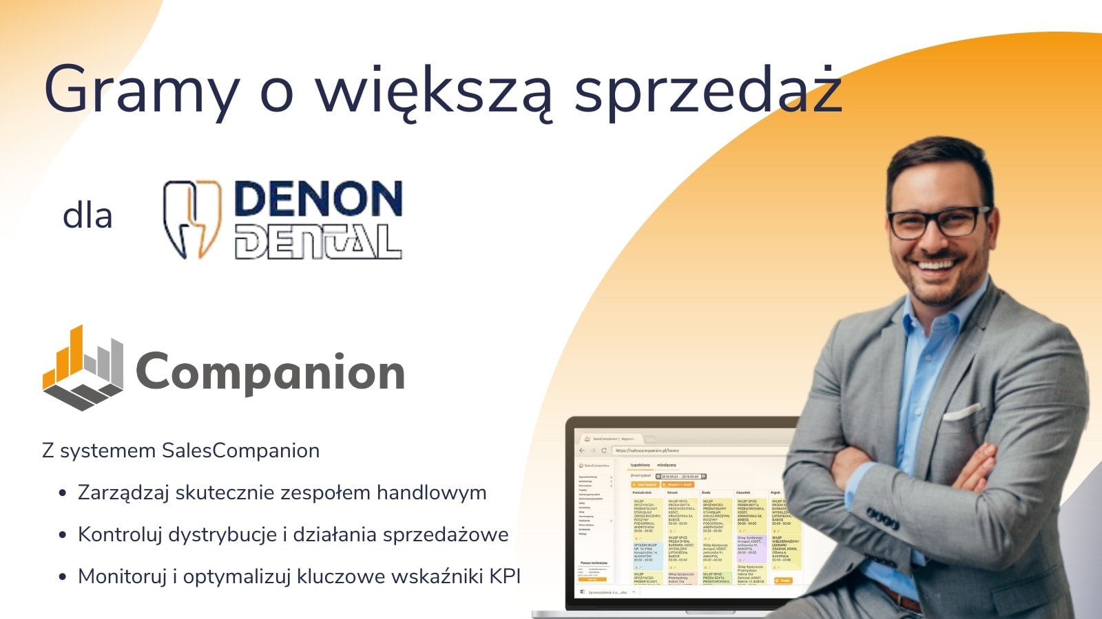 Denon Dental wybrał system SalesCompanion!