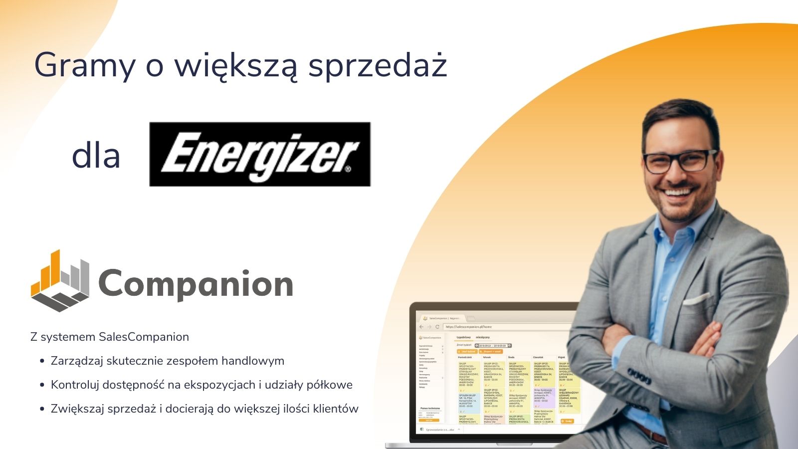 Energizer wybrał system SalesCompanion!